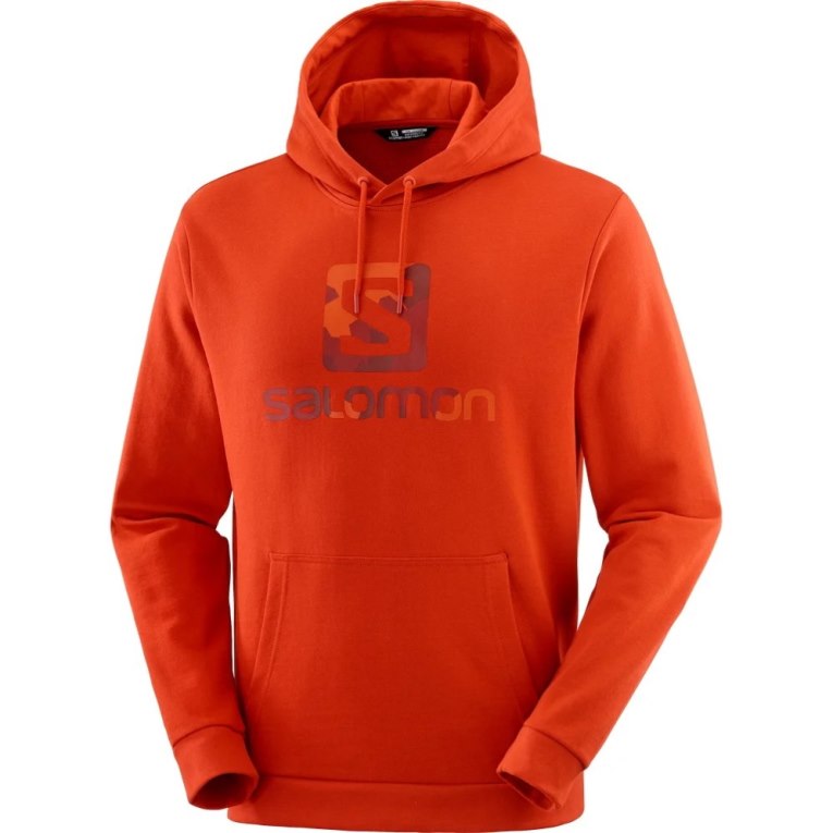 Red Salomon Outlife Logo Summer Women's Hoodie | IE IV2609